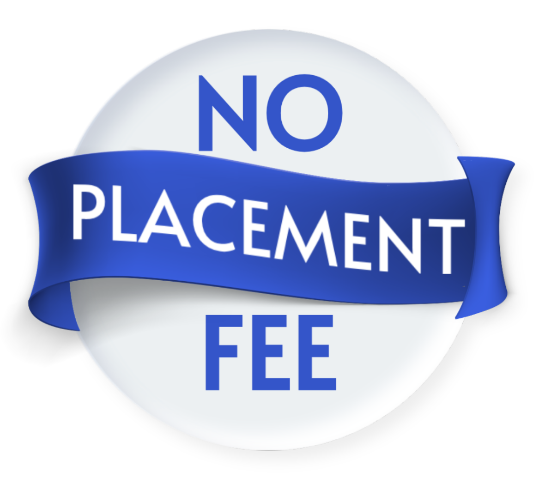 No Placement Fee